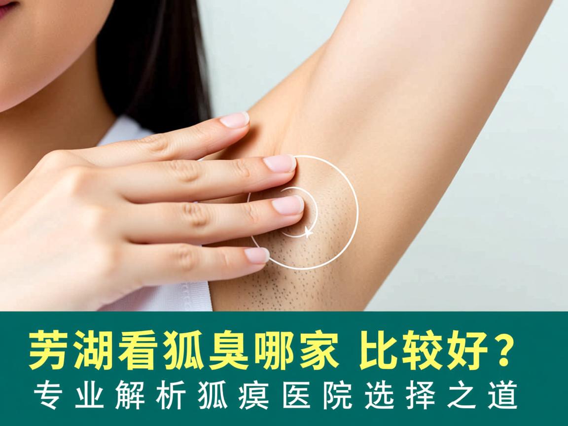 芜湖看狐臭哪家比较好?专业解析狐臭医院选择之道 芜湖看狐臭哪家比较好?专业解析狐臭医院选择之道