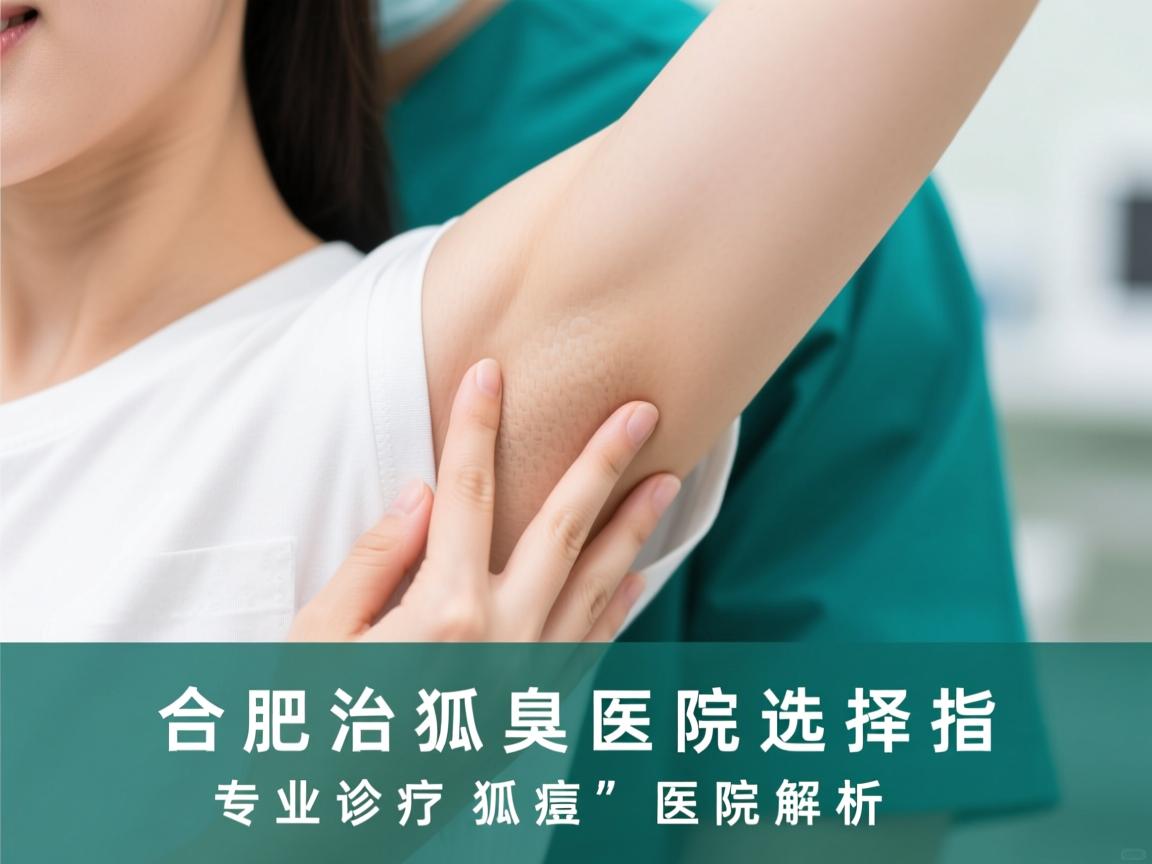 合肥治狐臭医院选择指南，专业诊疗狐臭的医院解析