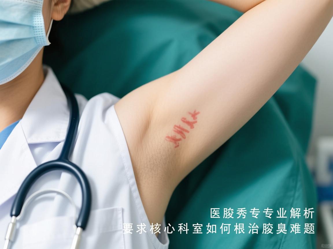 腋秀医院专业解析，三大核心科室如何根治腋臭难题
