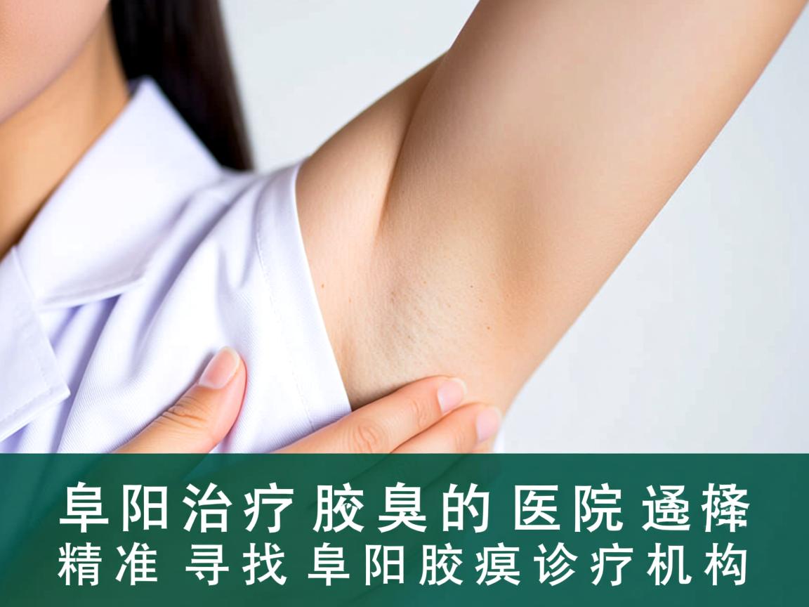 阜阳治疗腋臭的医院选择指南，精准寻找阜阳腋臭诊疗机构