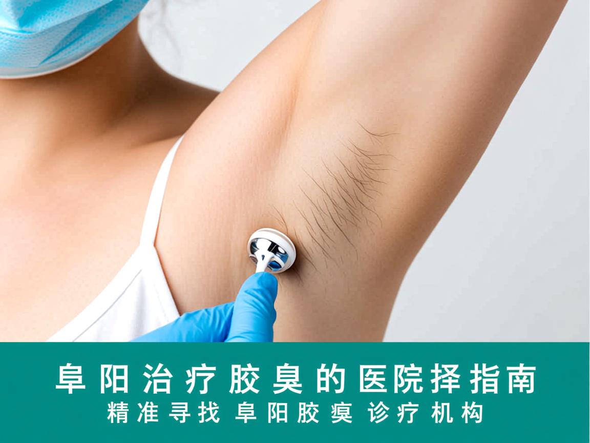 阜阳治疗腋臭的医院选择指南，精准寻找阜阳腋臭诊疗机构