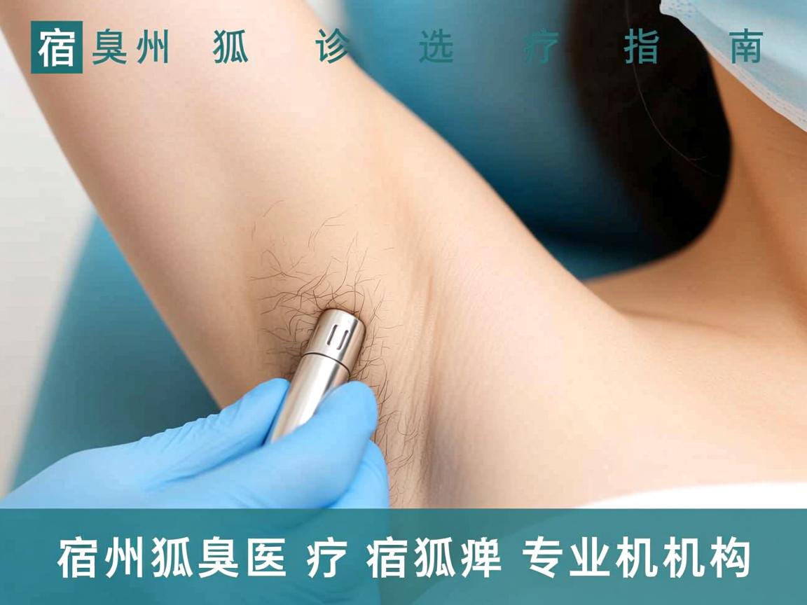 宿州狐臭诊疗选择指南，详解宿州狐臭专业机构