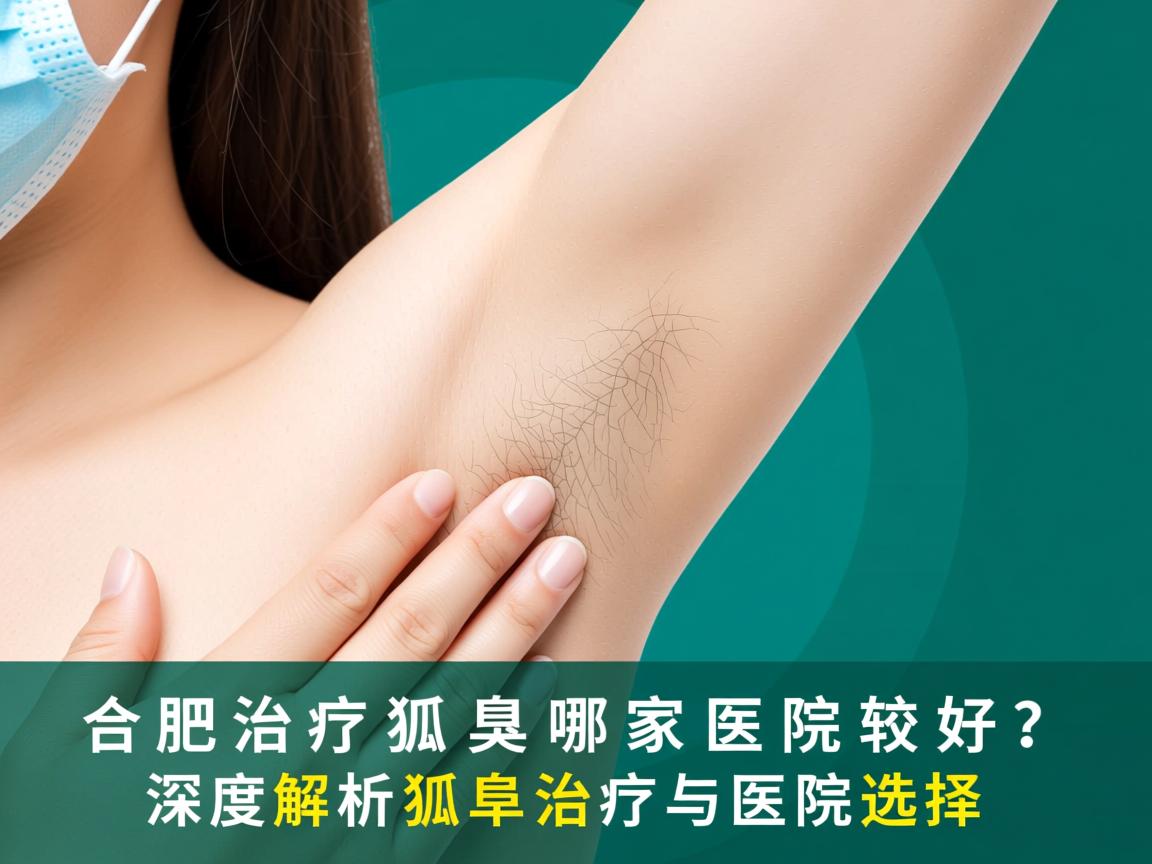 合肥治疗狐臭哪家医院较好？深度解析狐臭治疗与医院选择