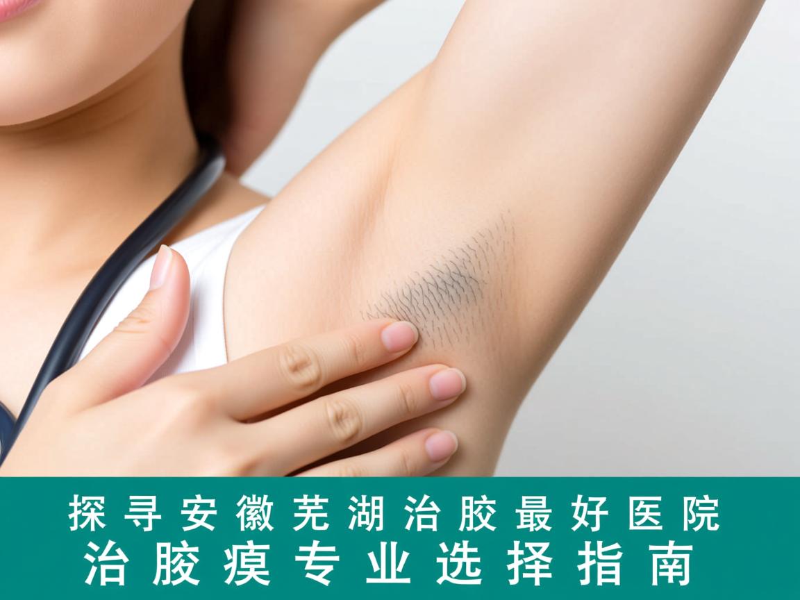 探寻安徽芜湖治腋臭最好医院，治腋臭专业选择指南