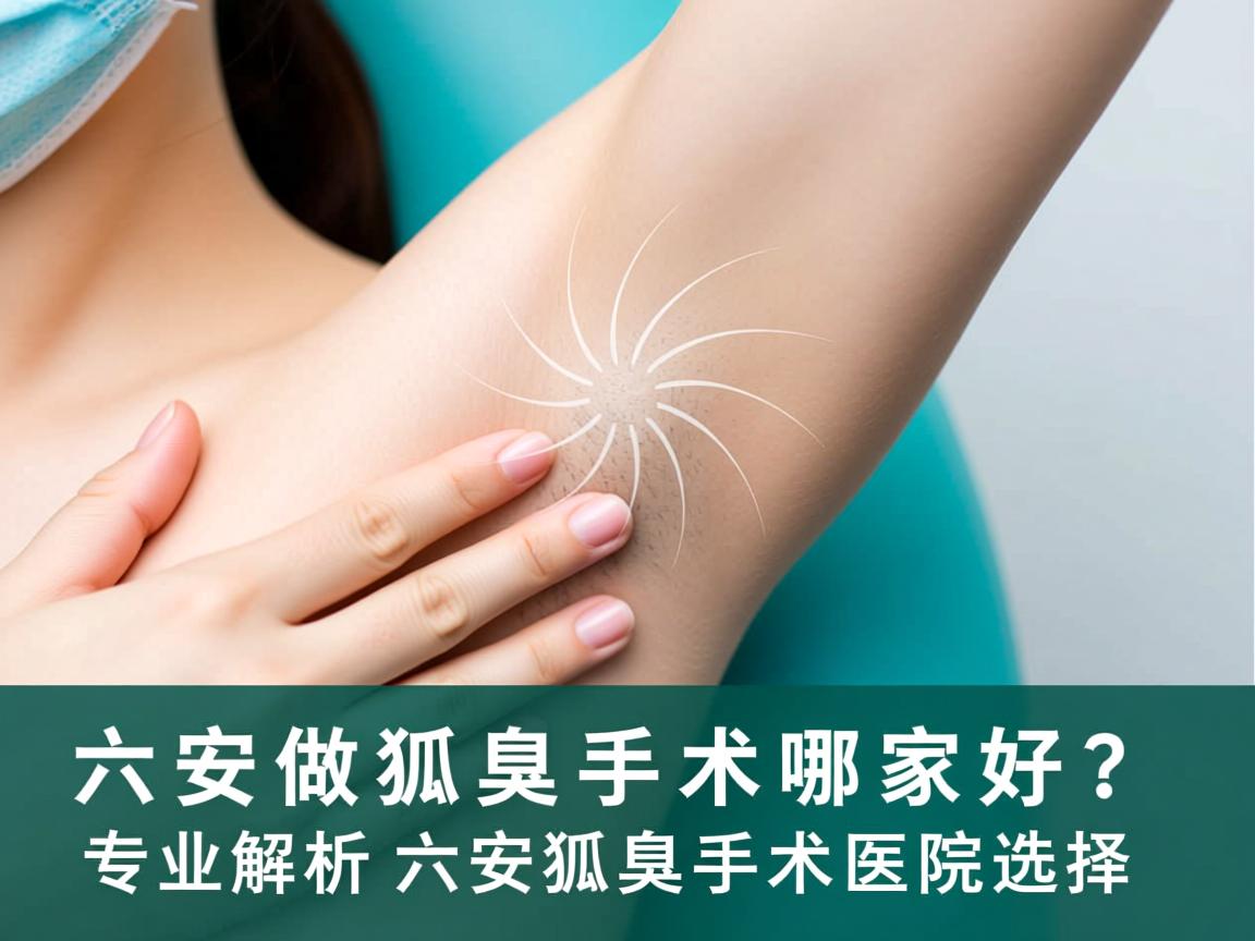 六安做狐臭手术哪家好？专业解析六安狐臭手术医院选择