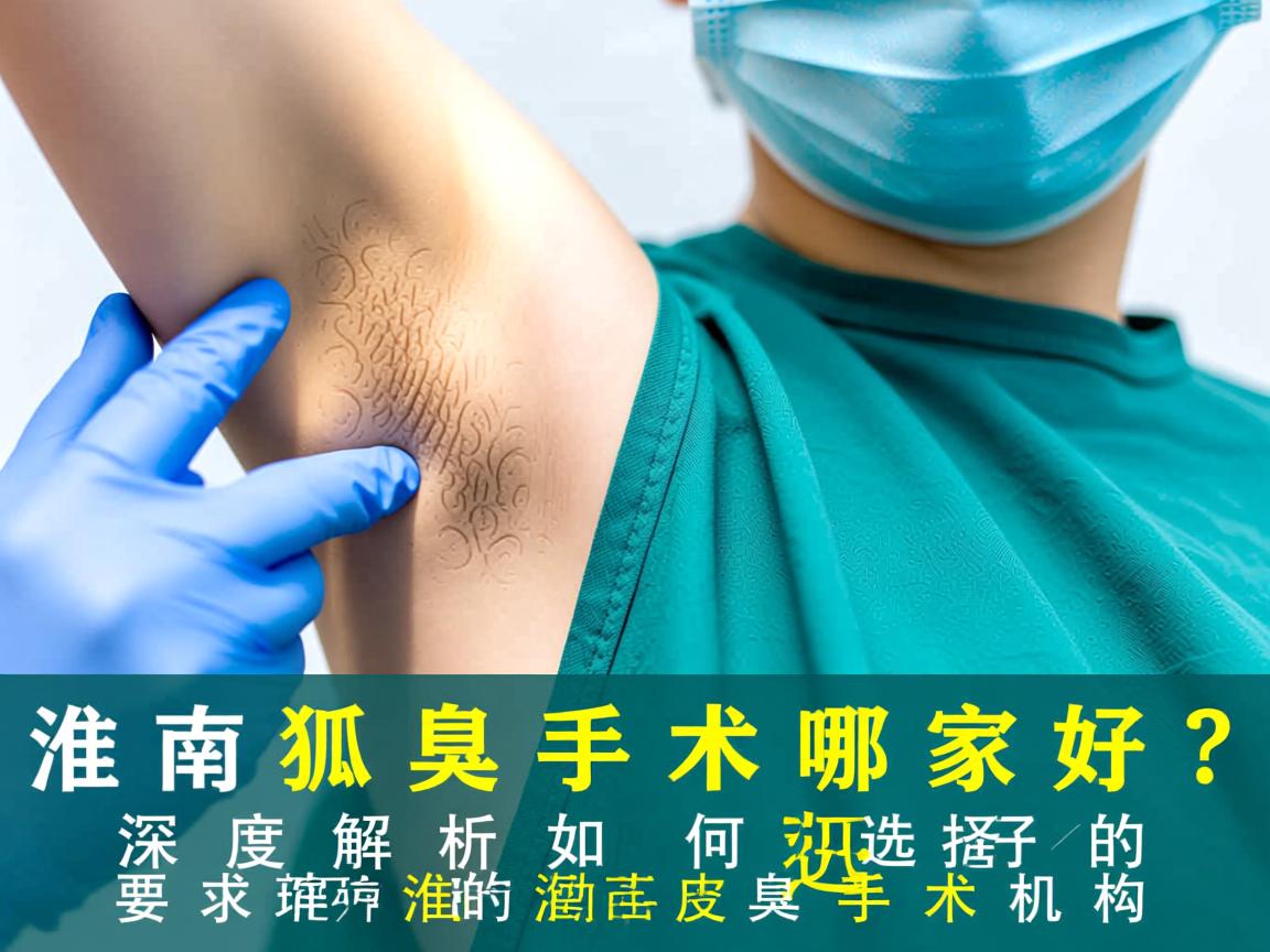 淮南狐臭手术哪家好?深度解析如何选择好的淮南狐臭手术机构 淮南狐臭手术哪家好?深度解析如何选择好的淮南狐臭手术机构