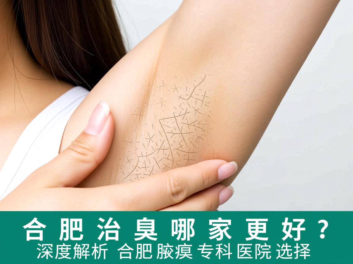 合肥治腋臭哪家更好？深度解析合肥腋臭专科医院选择