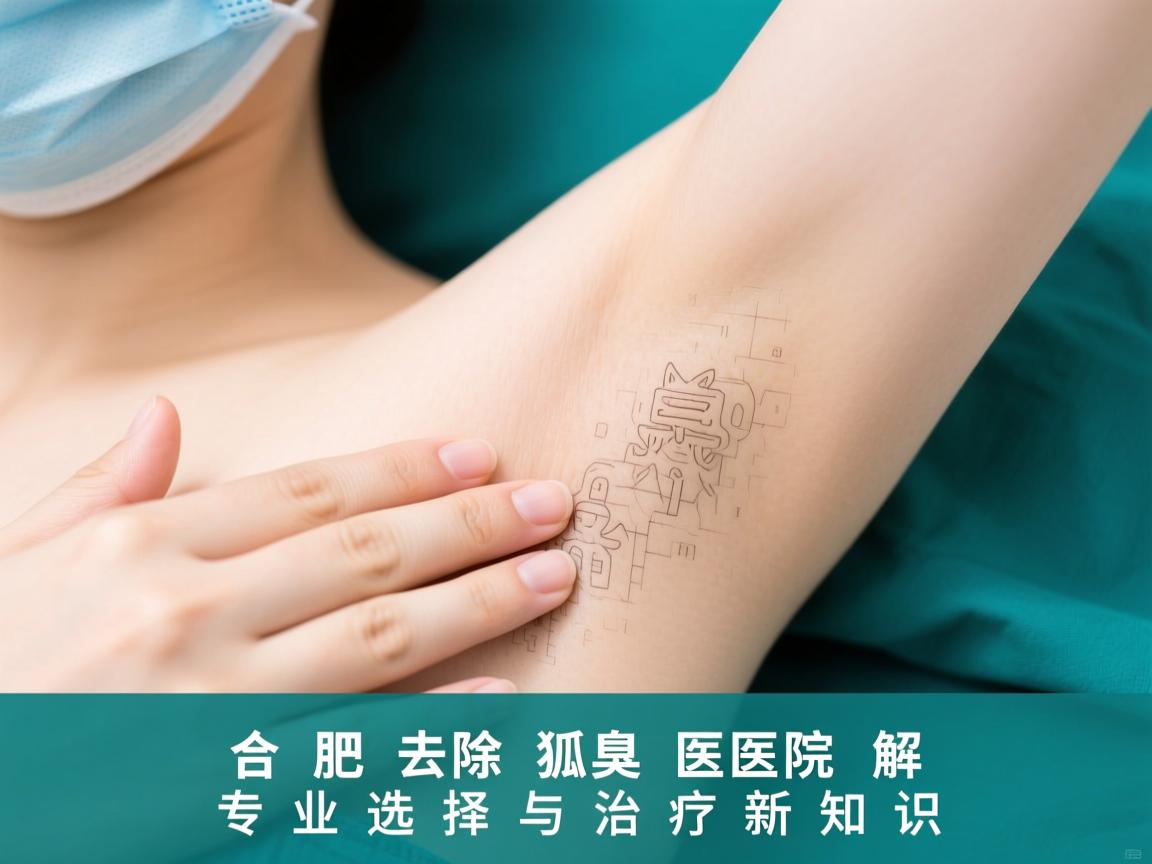 合肥去除狐臭医院解析，专业选择与腋臭治疗新知识