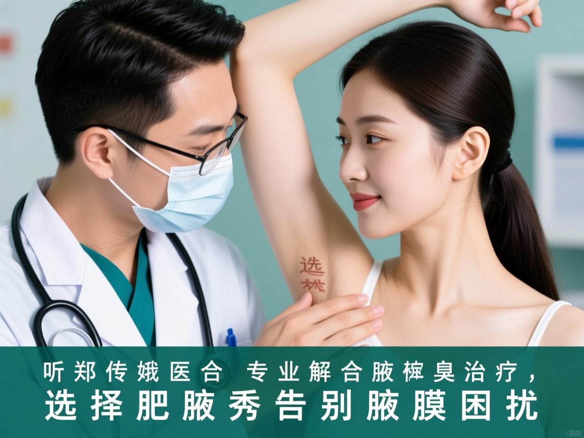 听郑传娥医生专业解析腋臭治疗，选择合肥腋秀告别腋臭困扰