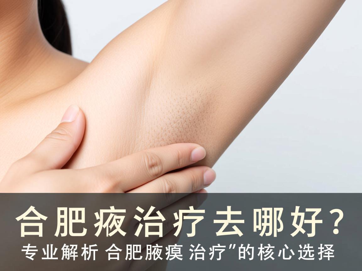 合肥腋臭治疗去哪好？专业解析合肥腋臭治疗的核心选择