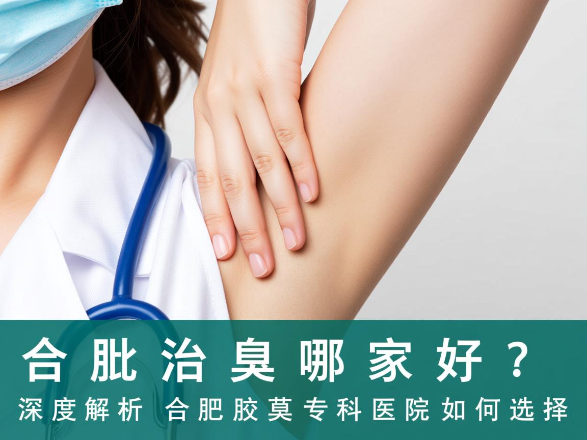 合肥治腋臭哪家好？深度解析合肥腋臭专科医院如何选择