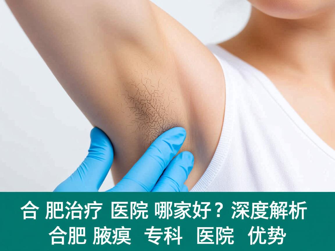 合肥治疗腋臭的医院哪家好？深度解析合肥腋臭专科医院优势