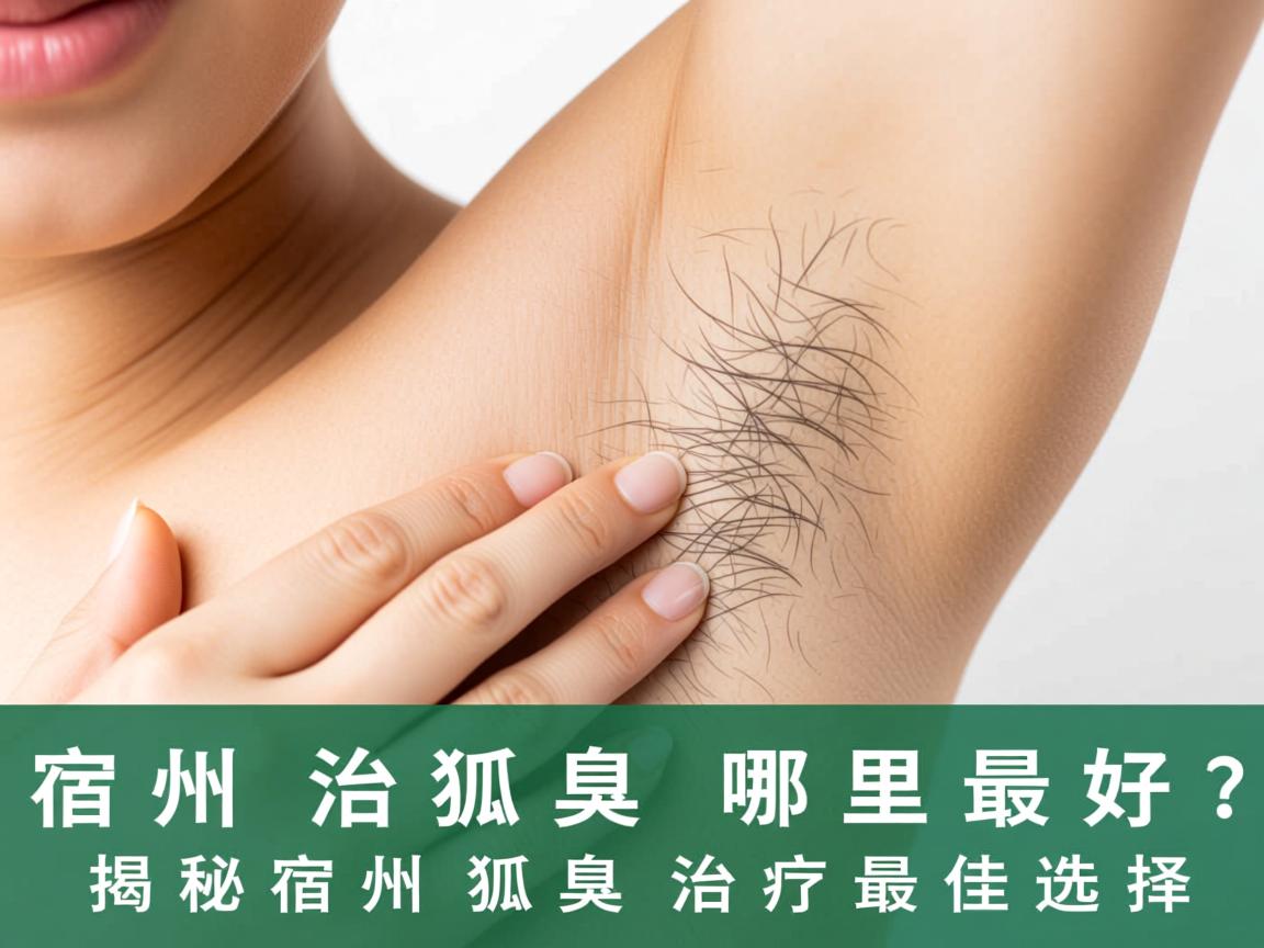 宿州治狐臭哪里最好？揭秘宿州狐臭治疗最佳选择
