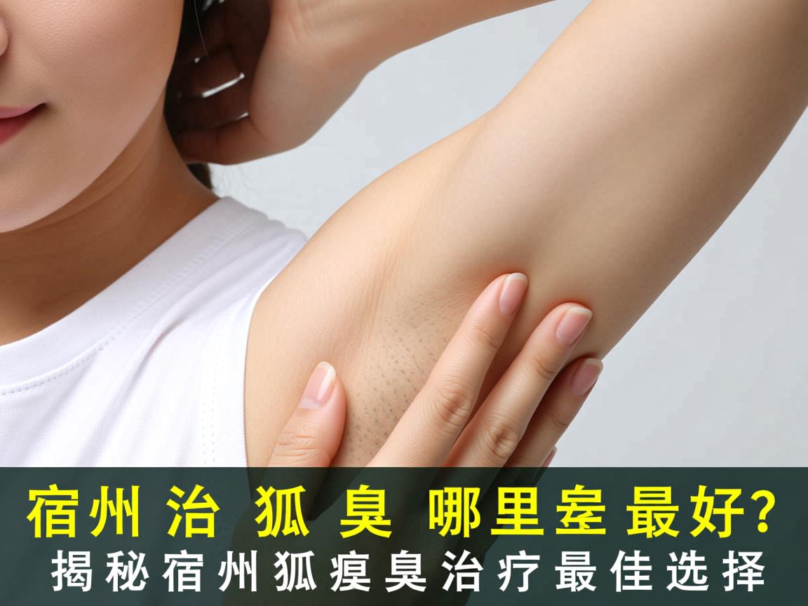 宿州治狐臭哪里最好？揭秘宿州狐臭治疗最佳选择