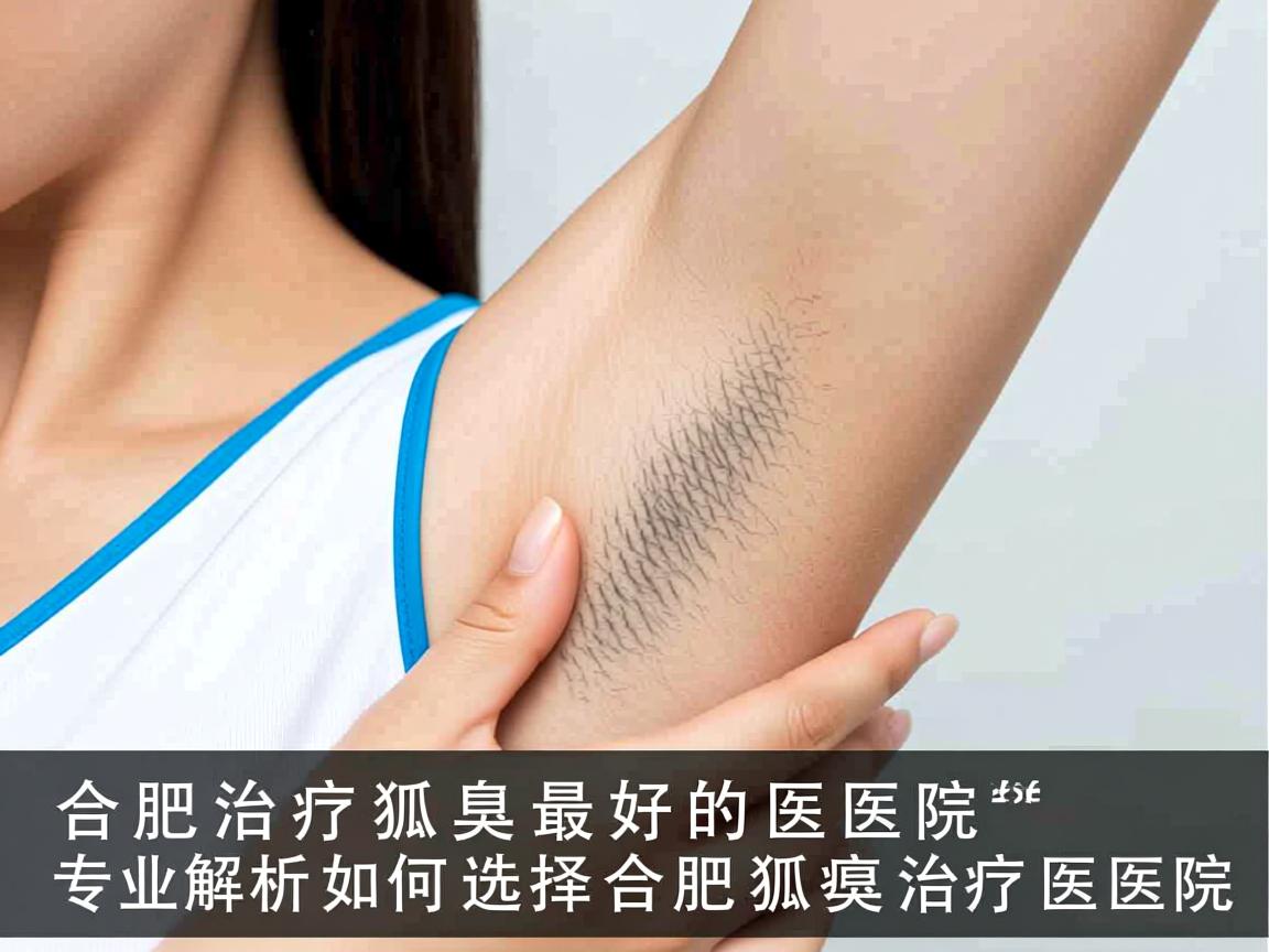 合肥治疗狐臭最好的医院，专业解析如何选择合肥狐臭治疗医院