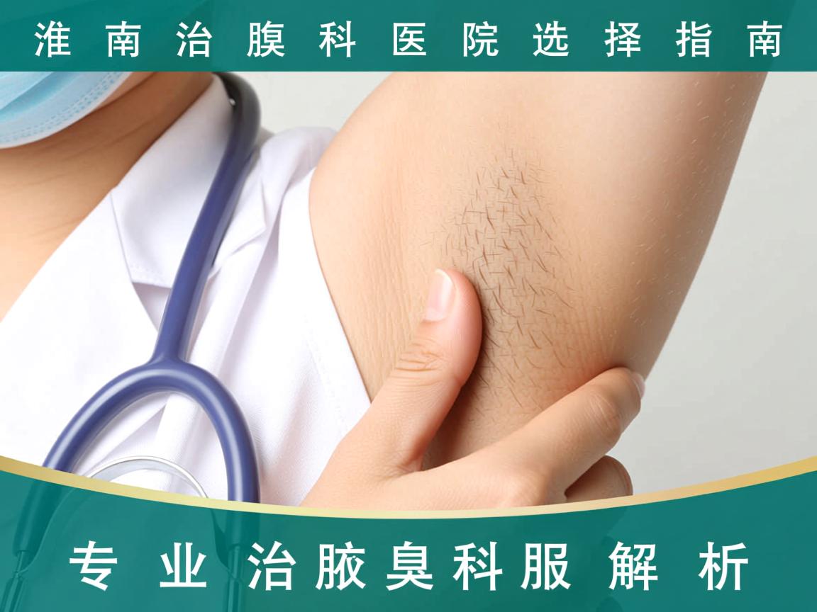 淮南治腋臭科医院选择指南，专业治腋臭科服务解析