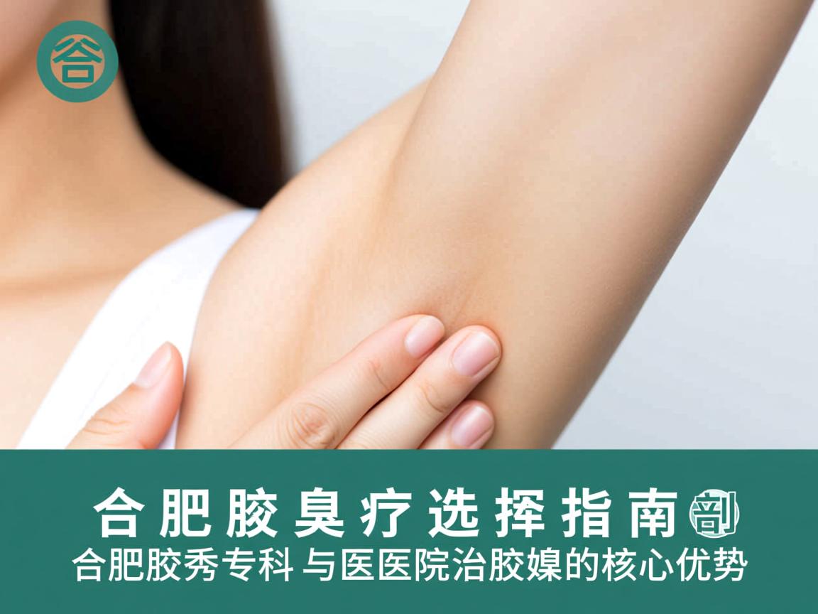 合肥腋臭诊疗选择指南，剖析合肥腋秀专科与医院治腋臭的核心优势
