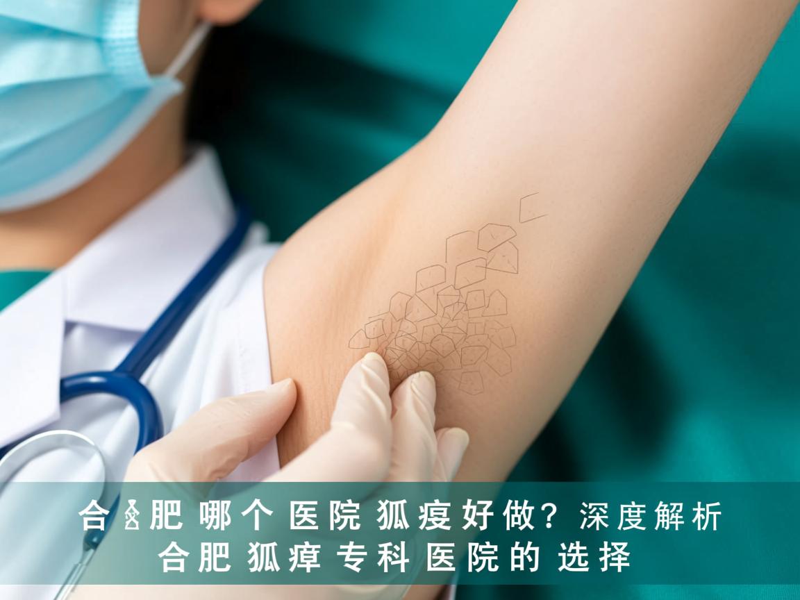 合肥哪个医院做狐臭好？深度解析合肥狐臭专科医院的选择