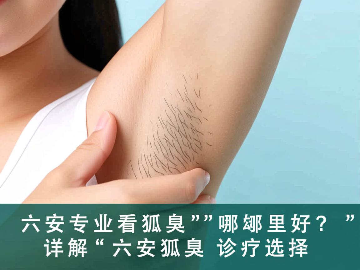 六安专业看狐臭哪里好？详解六安狐臭诊疗选择