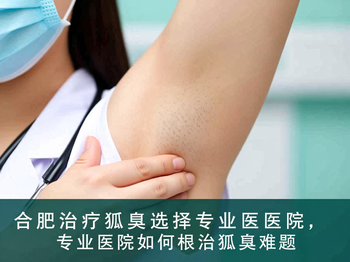 合肥治疗狐臭选择专业医院，专业医院如何根治狐臭难题