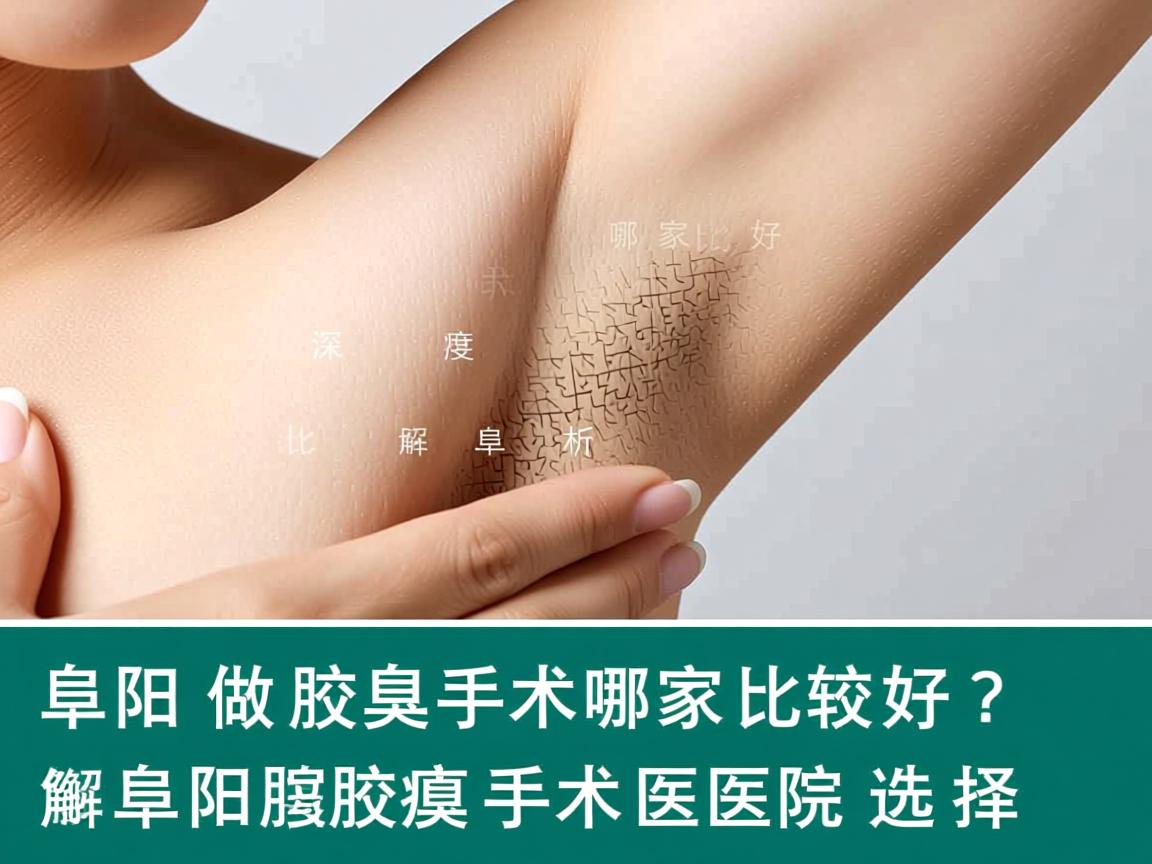 阜阳做腋臭手术哪家比较好?深度解析阜阳腋臭手术的医院选择 阜阳做腋臭手术哪家比较好?深度解析阜阳腋臭手术的医院选择