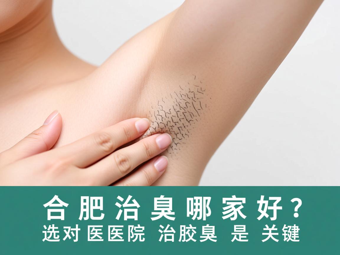 合肥治腋臭哪家好？选对医院治腋臭是关键