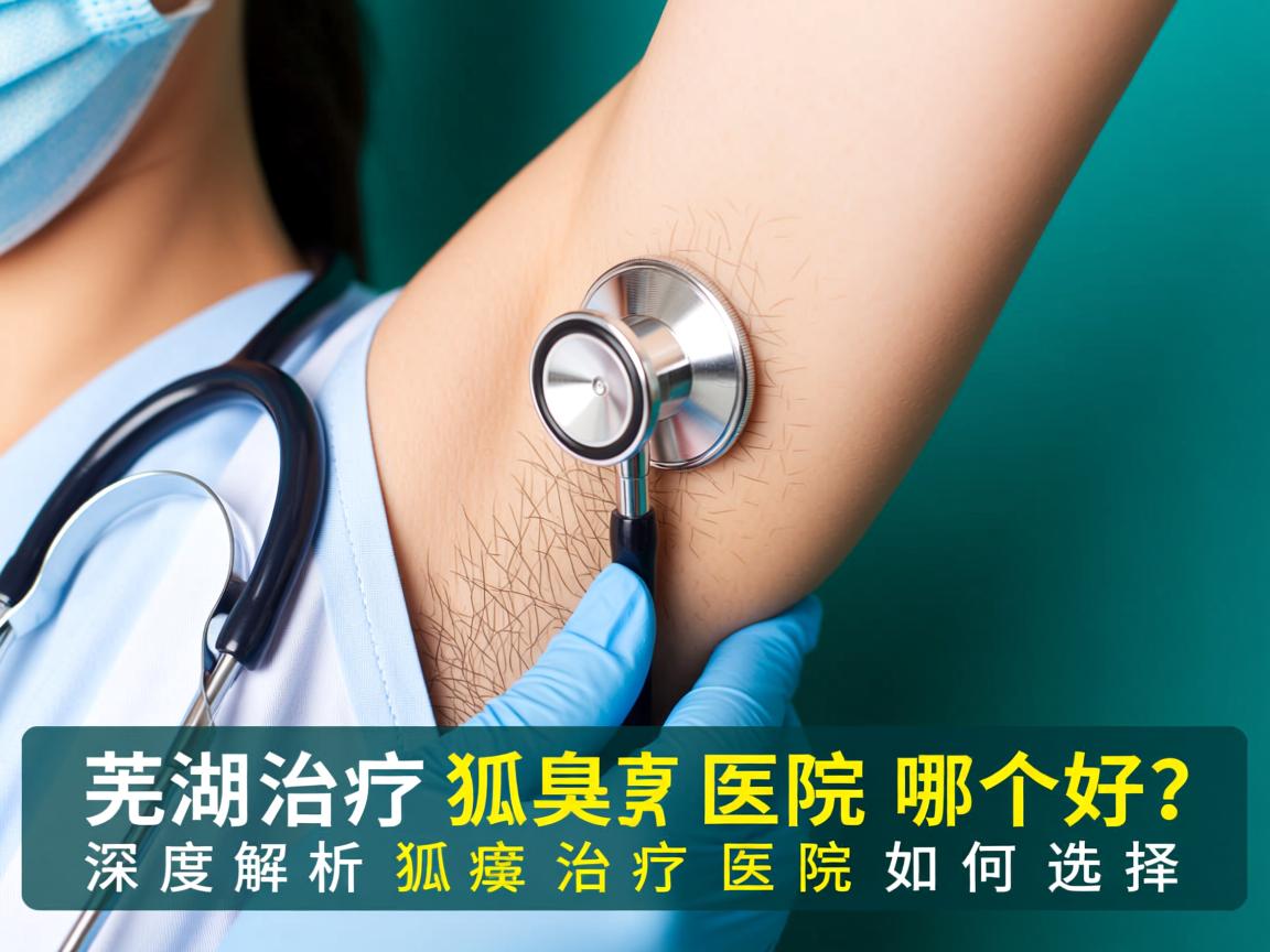 芜湖治疗狐臭医院哪个好？深度解析狐臭治疗医院如何选择