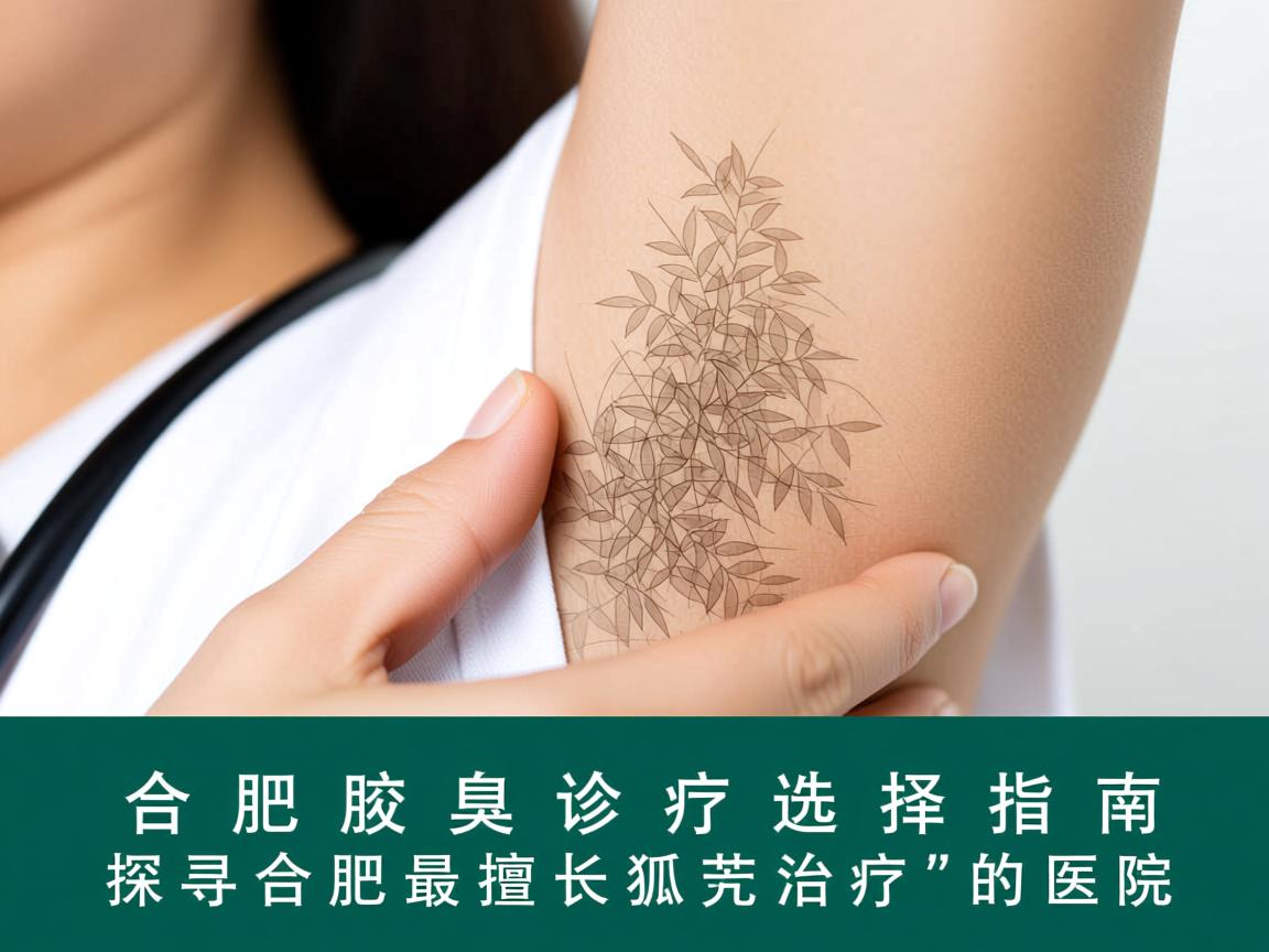 合肥腋臭诊疗选择指南，探寻合肥最擅长狐臭治疗的医院