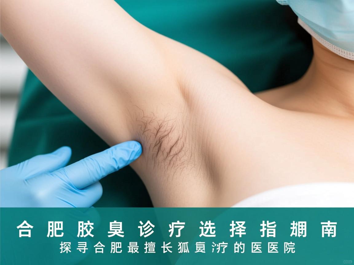 合肥腋臭诊疗选择指南，探寻合肥最擅长狐臭治疗的医院