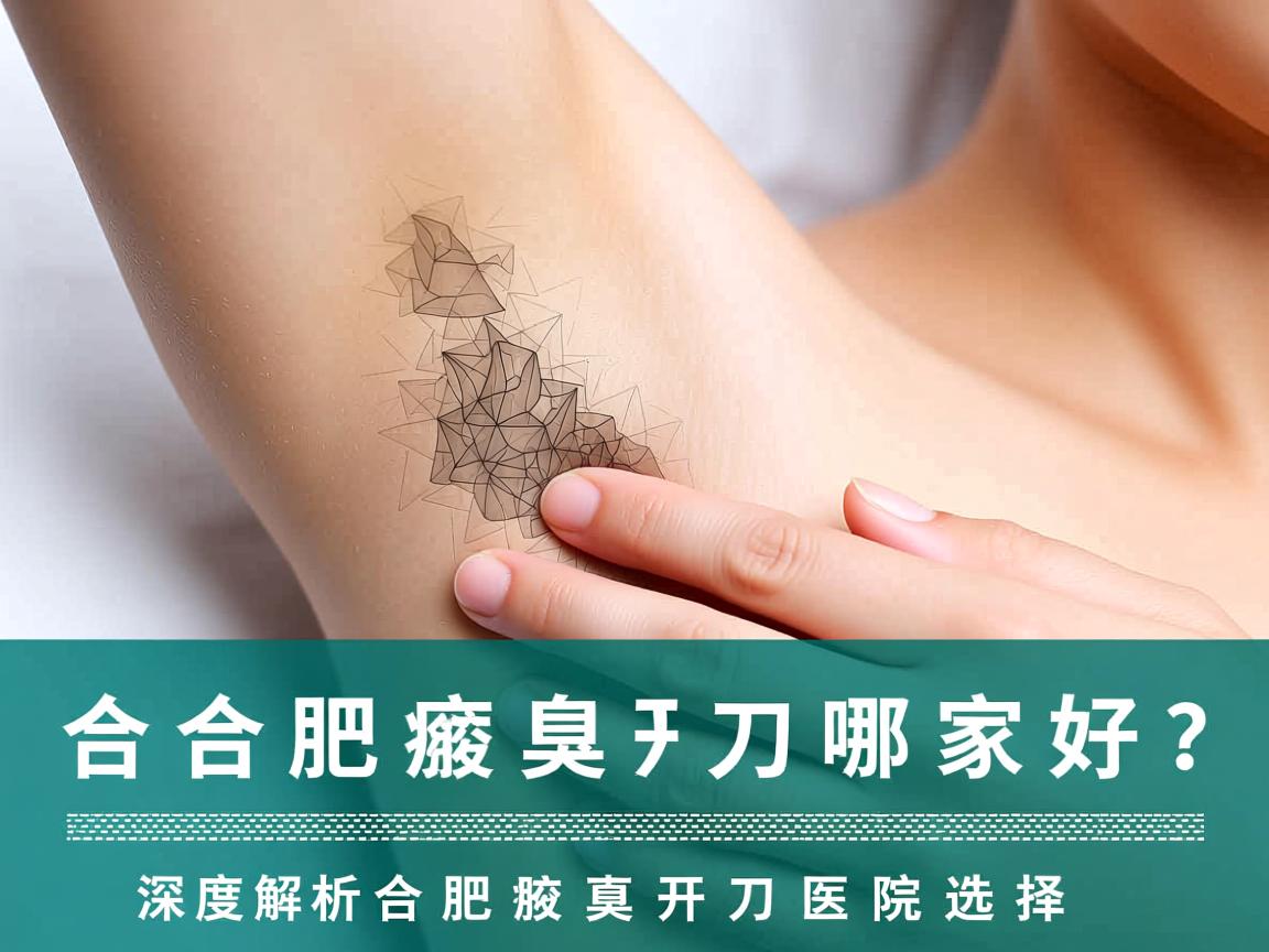 合肥腋臭开刀哪家好？深度解析合肥腋臭开刀医院选择
