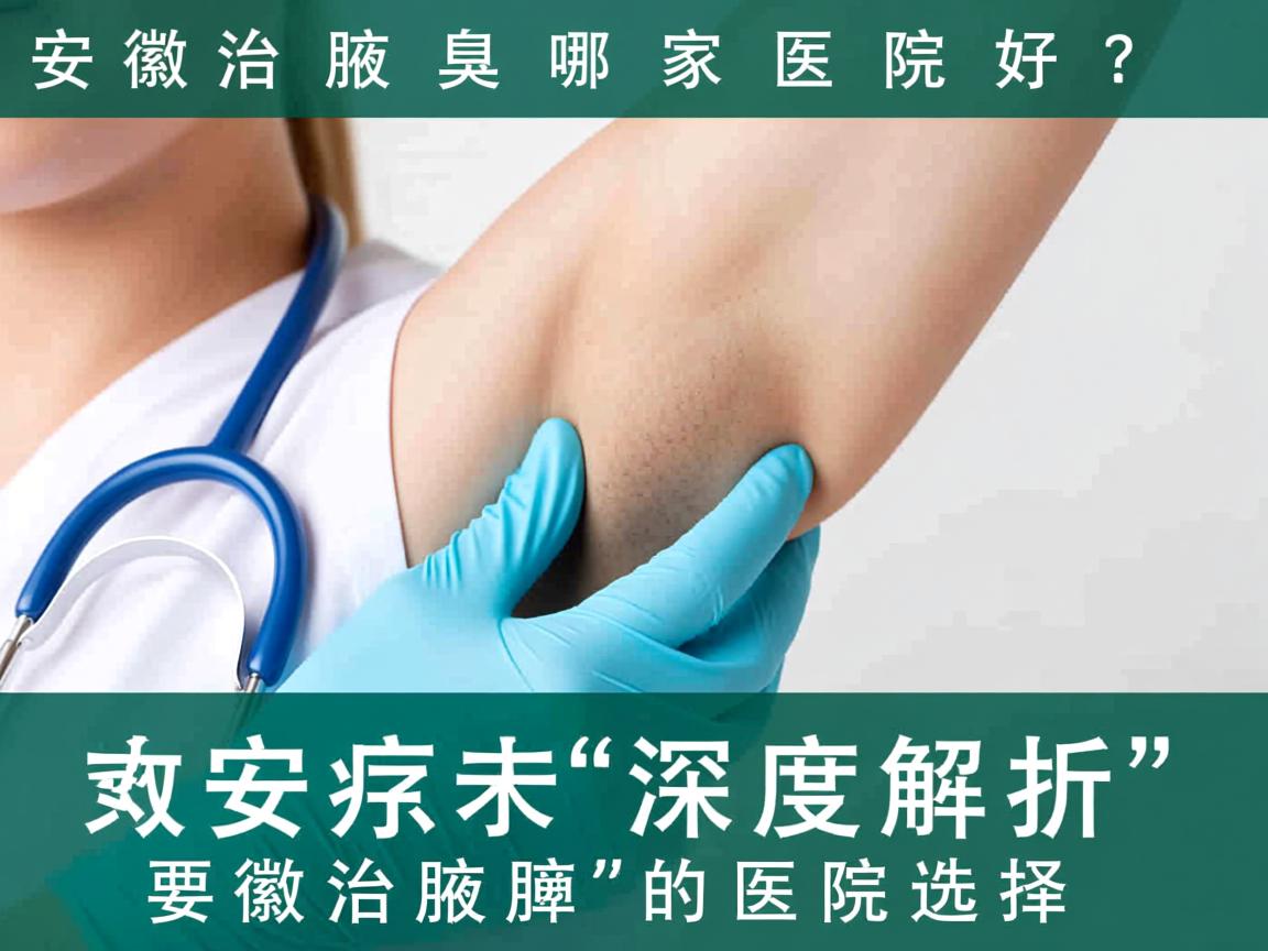 安徽治腋臭哪家医院好?深度解析安徽治腋臭的医院选择 安徽治腋臭哪家医院好?深度解析安徽治腋臭的医院选择