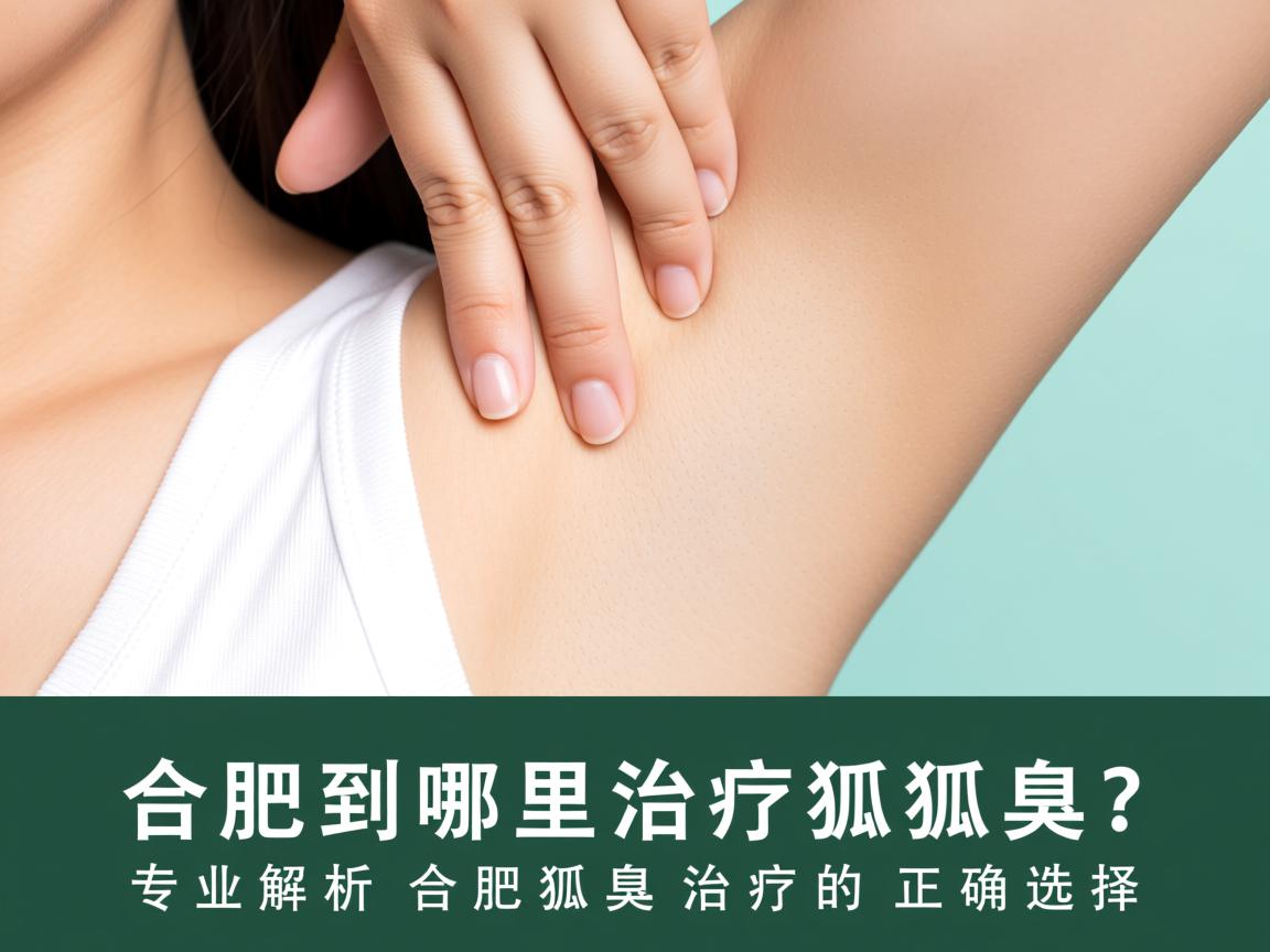 合肥到哪里治疗狐臭？专业解析合肥狐臭治疗的正确选择