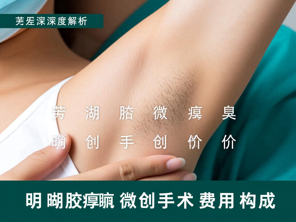 深度解析芜湖腋臭微创手术价格 明晰腋臭微创手术费用构成 深度解析芜湖腋臭微创手术价格 明晰腋臭微创手术费用构成