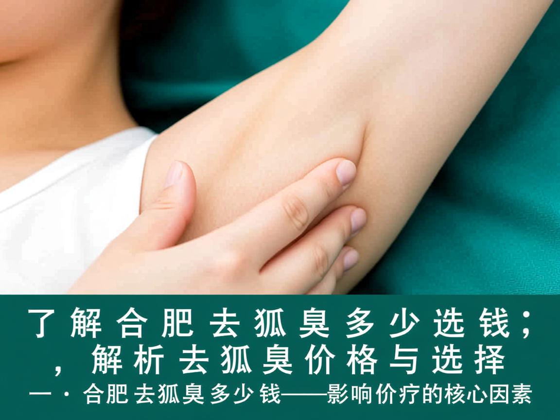 了解合肥去狐臭多少钱，解析去狐臭价格与选择
一，合肥去狐臭多少钱—影响价格的核心因素