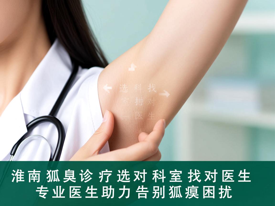 淮南狐臭诊疗选对科室找对医生，专业医生助力告别狐臭困扰
