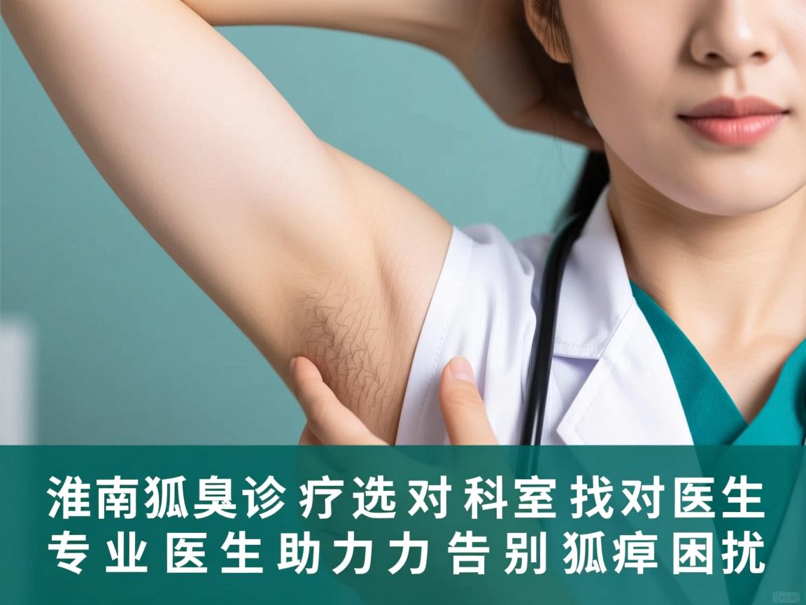 淮南狐臭诊疗选对科室找对医生，专业医生助力告别狐臭困扰