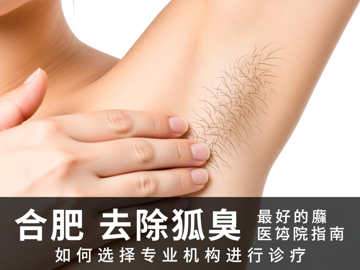 合肥去除狐臭最好的医院指南，如何选择专业机构进行腋臭诊疗