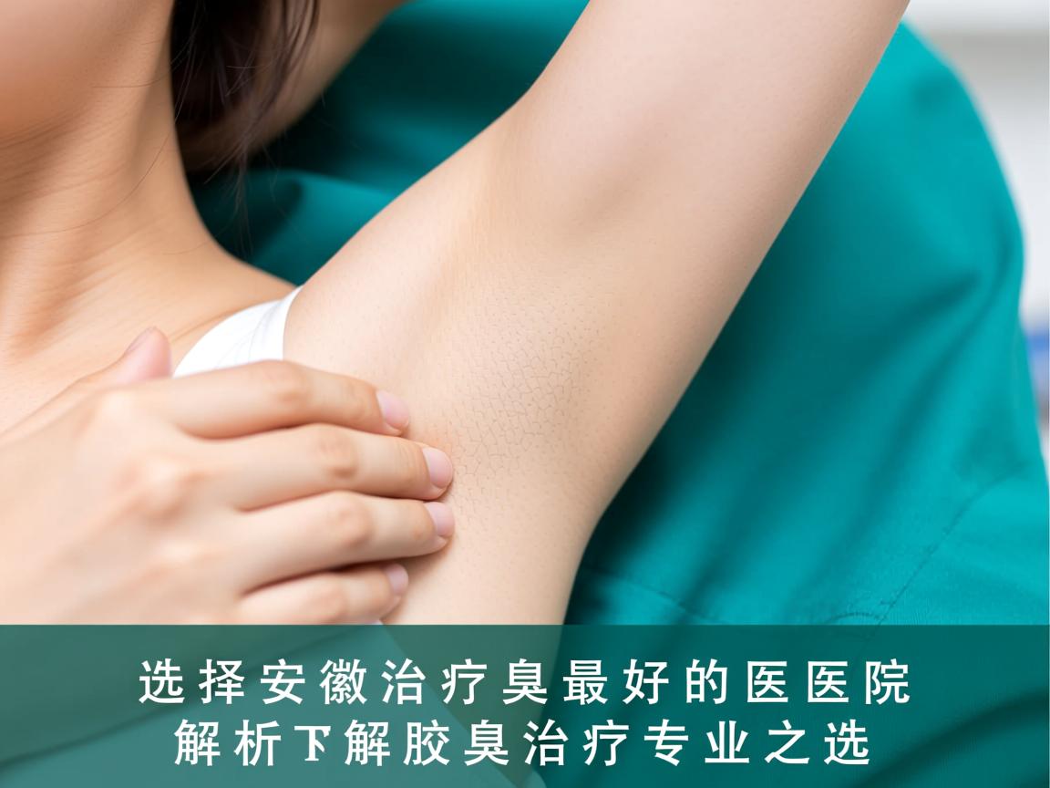 选择安徽治疗腋臭最好的医院，解析腋臭治疗的专业之选