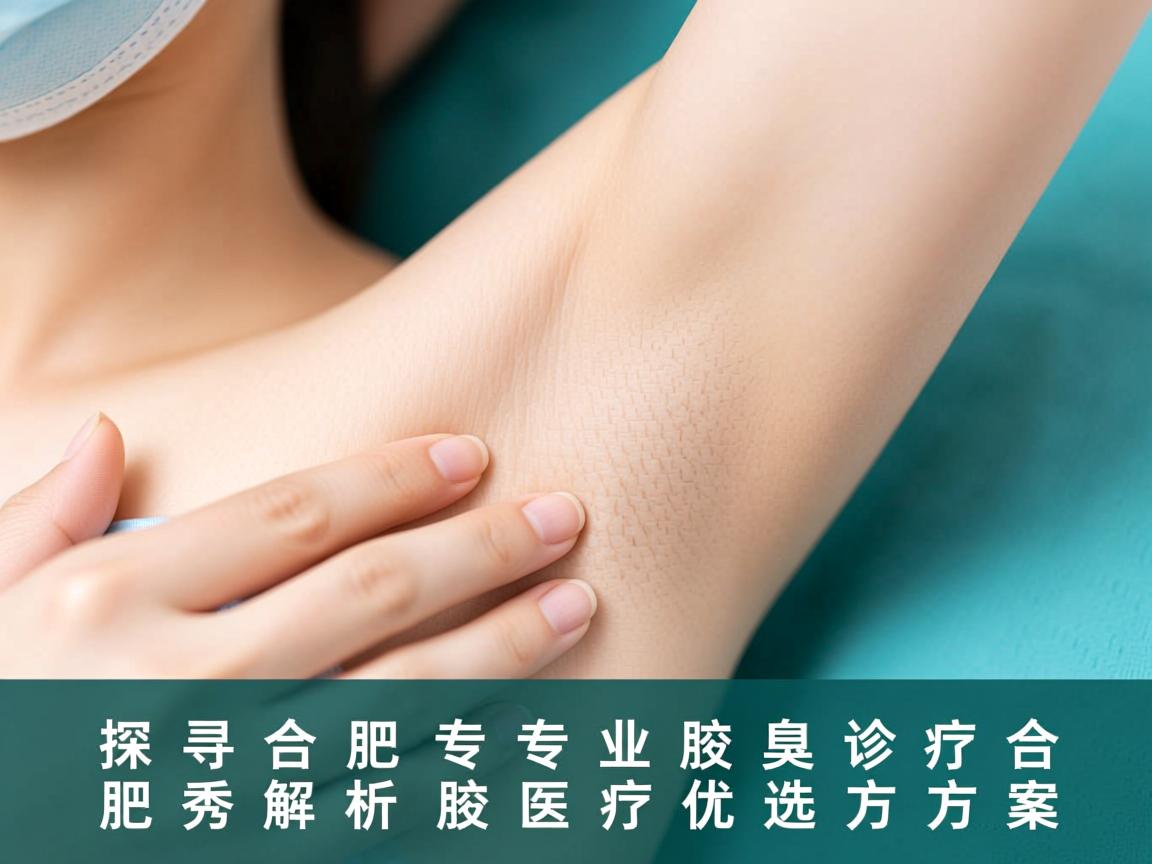 探寻合肥专业腋臭诊疗，合肥腋秀解析腋臭医疗优选方案