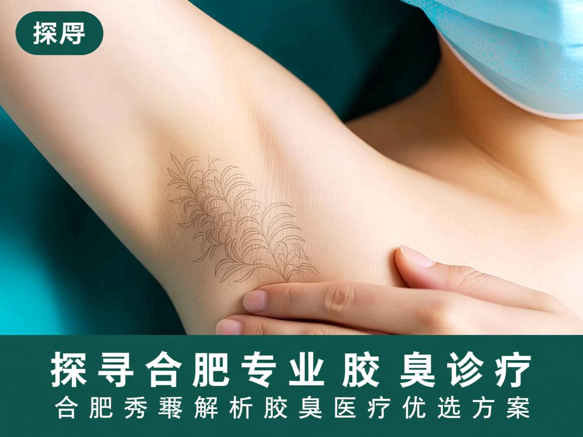 探寻合肥专业腋臭诊疗，合肥腋秀解析腋臭医疗优选方案