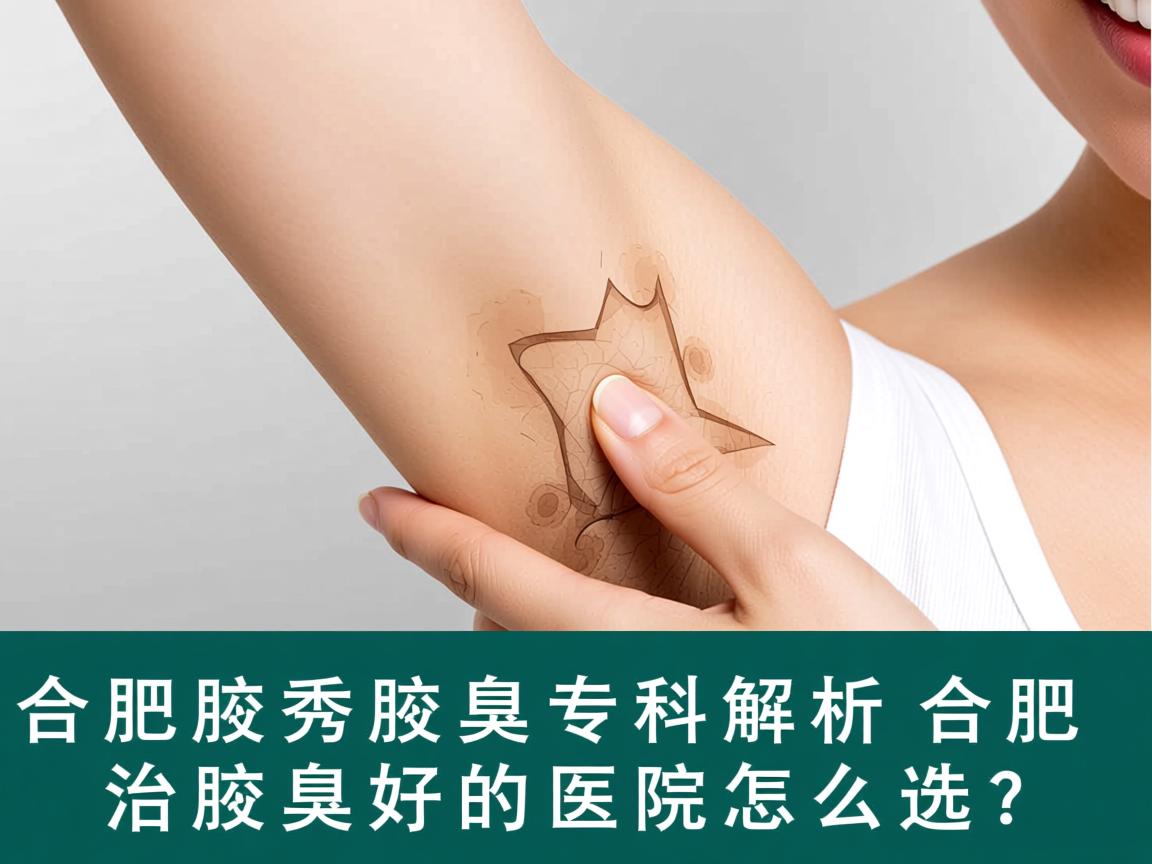 合肥腋秀腋臭专科解析，合肥治腋臭好的医院怎么选？