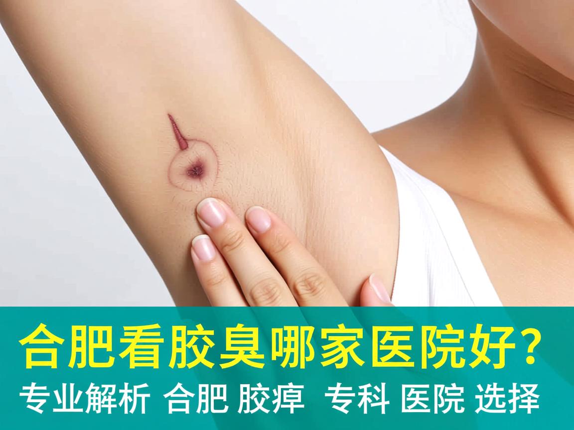 合肥看腋臭哪家医院好？专业解析合肥腋臭专科医院选择