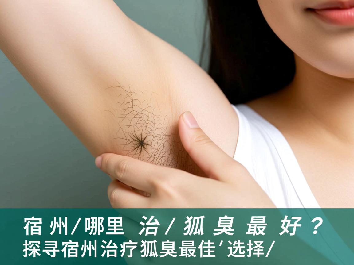 宿州哪里治狐臭最好？探寻宿州治疗狐臭最佳选择