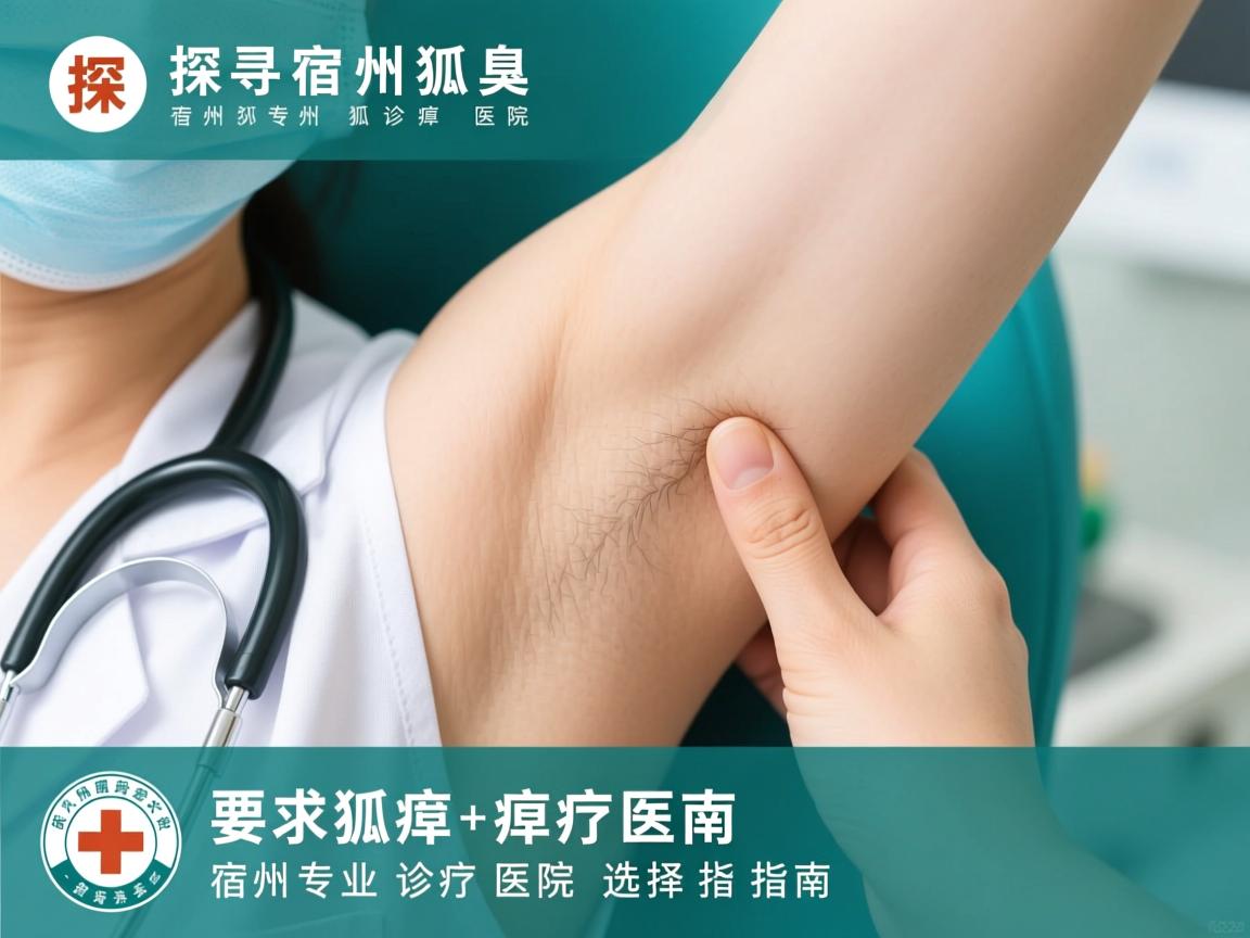 探寻宿州狐臭医院，宿州专业狐臭诊疗医院选择指南