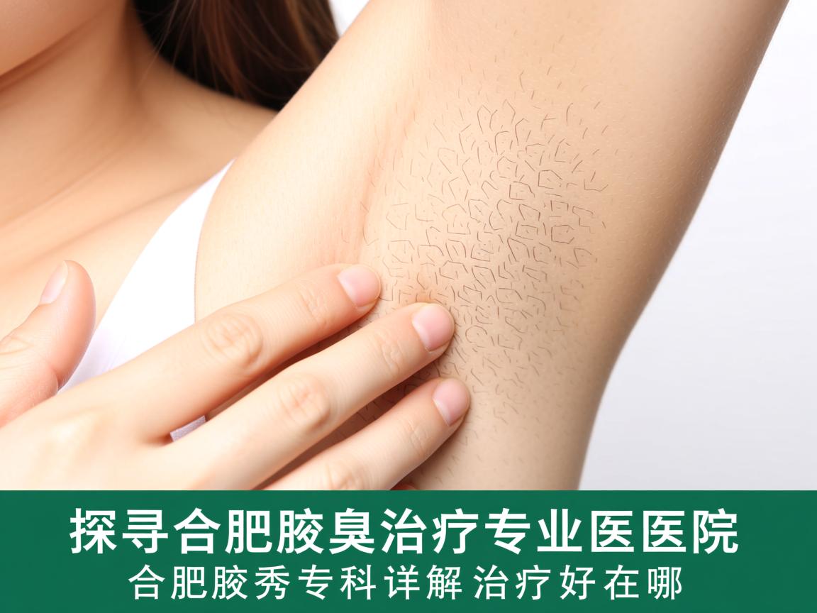 探寻合肥腋臭治疗专业医院，合肥腋秀专科详解治疗好在哪