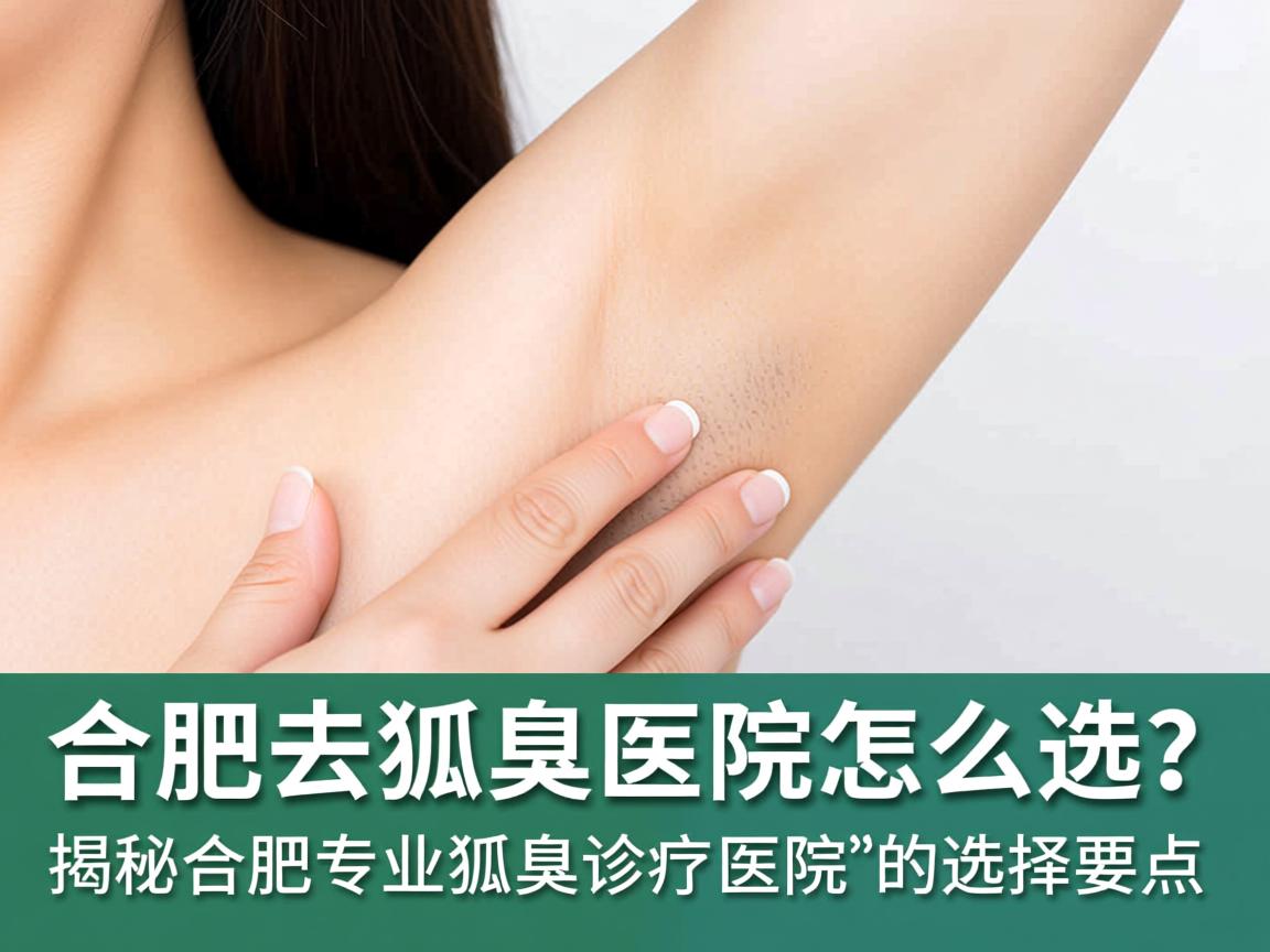 合肥去狐臭医院怎么选?揭秘合肥专业狐臭诊疗医院的选择要点 合肥去狐臭医院怎么选?揭秘合肥专业狐臭诊疗医院的选择要点