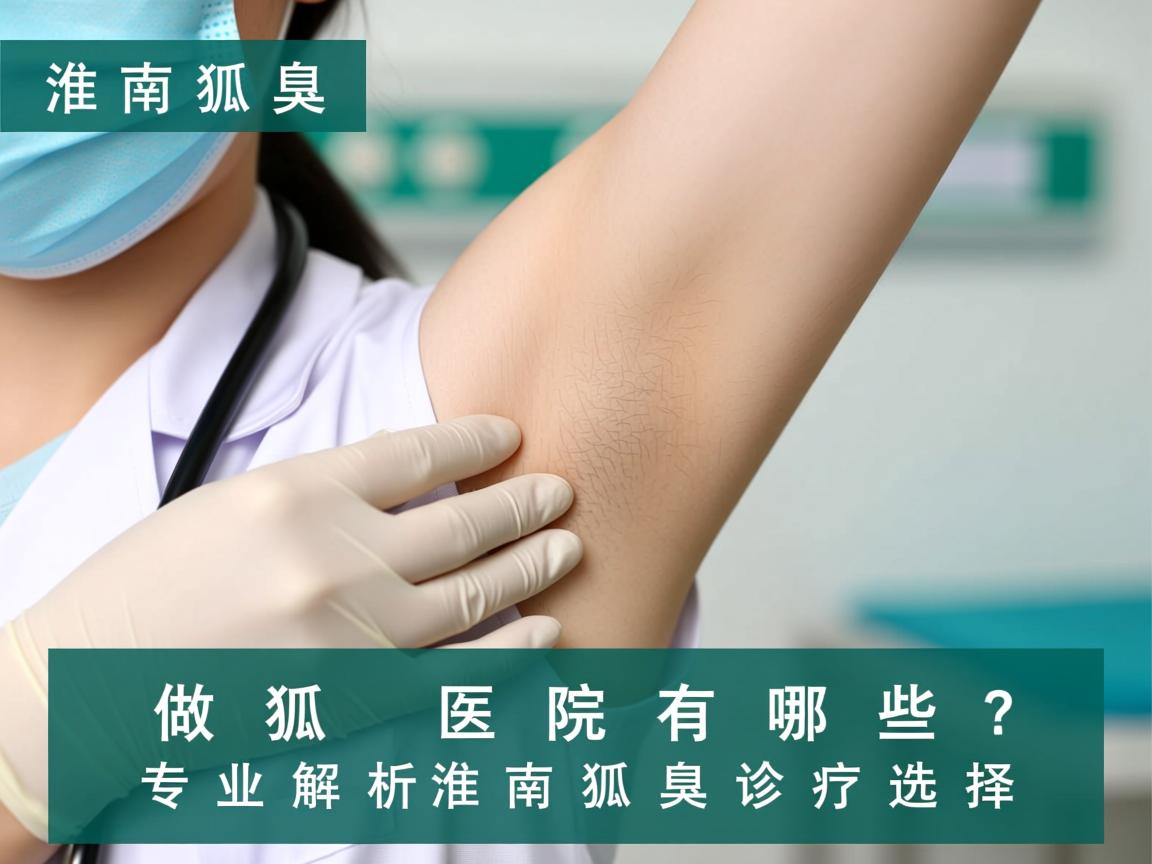 淮南做狐臭医院有哪些？专业解析淮南狐臭诊疗选择