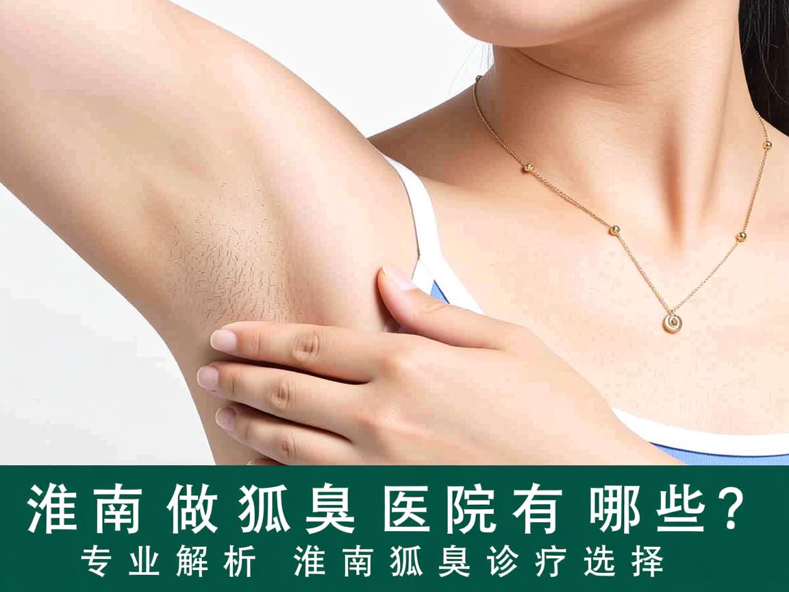 淮南做狐臭医院有哪些？专业解析淮南狐臭诊疗选择