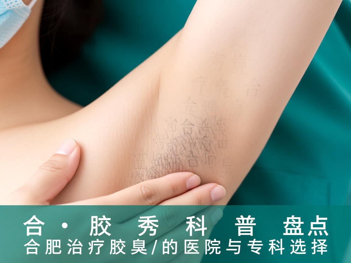 合肥腋秀科普，盘点合肥治疗腋臭的医院与专科选择
