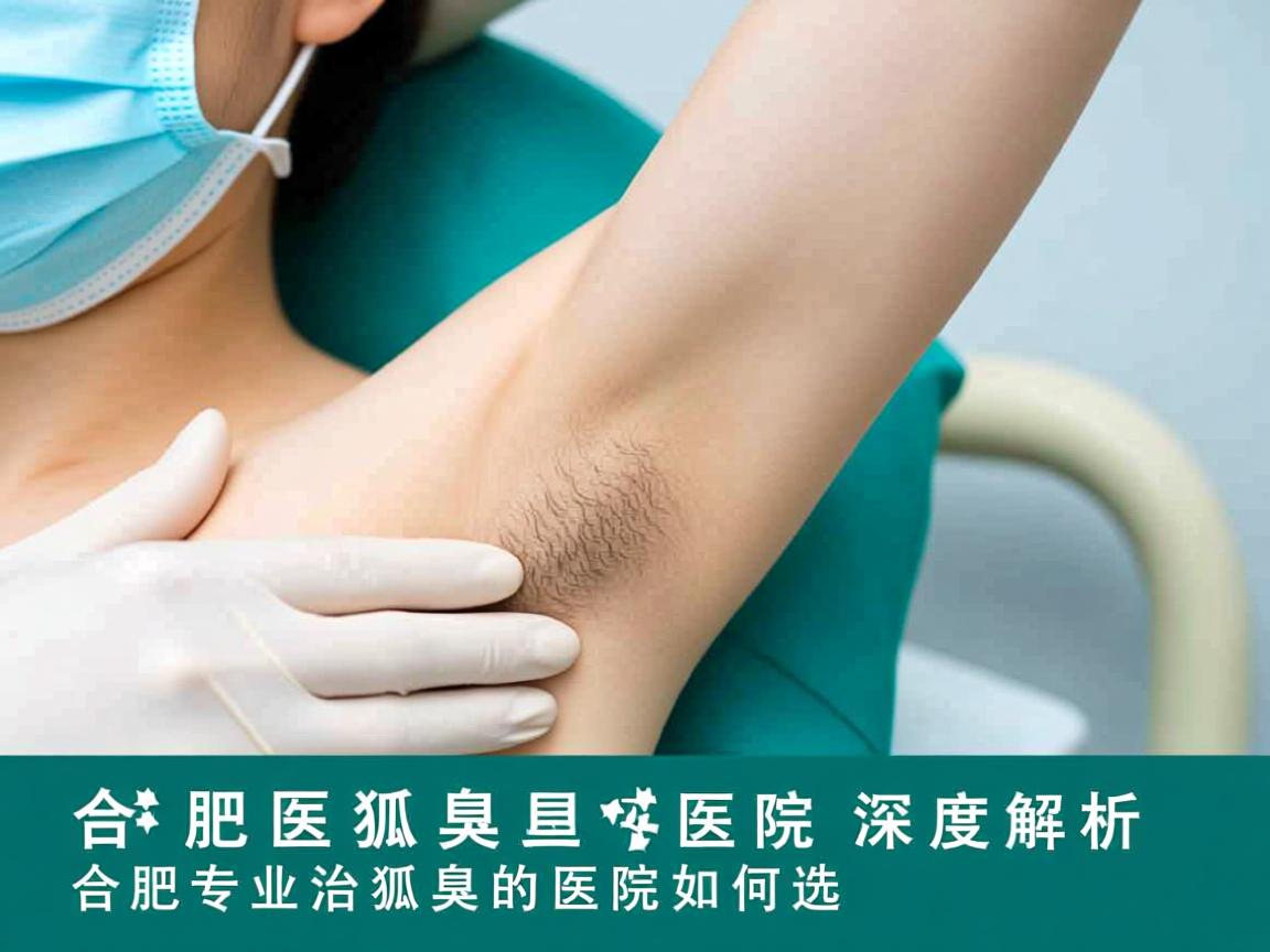 合肥医狐臭医院深度解析，合肥专业治狐臭的医院如何选